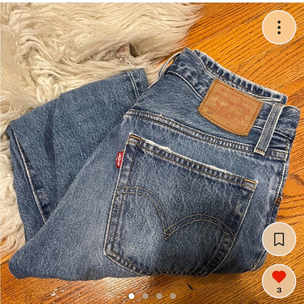 Levi’s jeans 501.